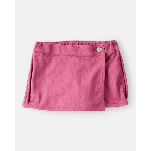 Baby Girl 100% Cotton Skort - Pink - OshKosh | Carter's