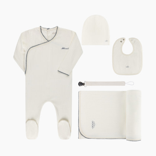 Elys & Co Deluxe Take Me Home Set - Ivory/Blue, 1 M