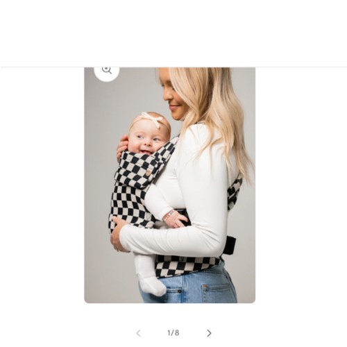 The Monarch Carrier - Ebony Check – Mabē