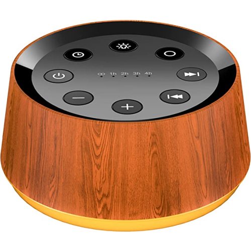 Brown Noise Sound Machine with 30 Soothing Sounds 12 Colors Night Light White Noise Machine for Adults Baby Kids Sleep Machines with 36 Volume Levels Memory Function 5 Timers for Home Office Travel