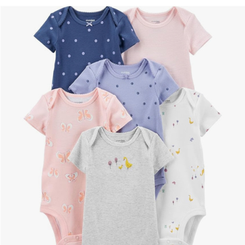 Simple Joys by Carter's Baby Girls' 6-Pack Sleeveless Bodysuit