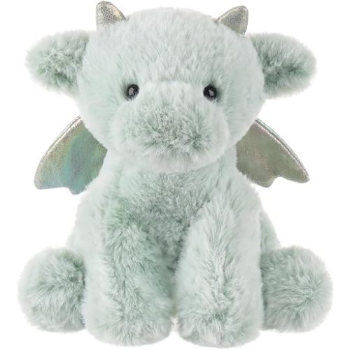 Apricot Lamb Grass Green Dragon Soft Stuffed Animals Plush Toys 8''