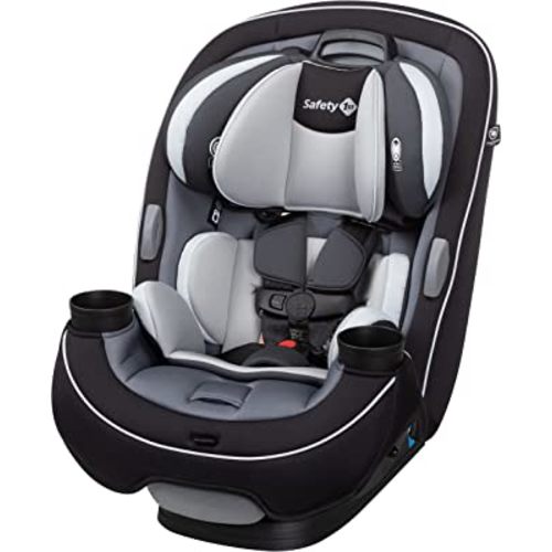 Safety 1st Grow and Go All-in-One Convertible Car Seat,Rear-Facing 5-40 pounds, Forward-Facing 22-65 pounds, and Belt-Positioning Booster 40-100 pounds, Carbon Ink