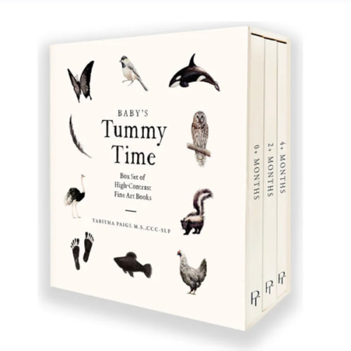 Baby's Tummy Time Book Box Set - Paige Tate | Maisonette