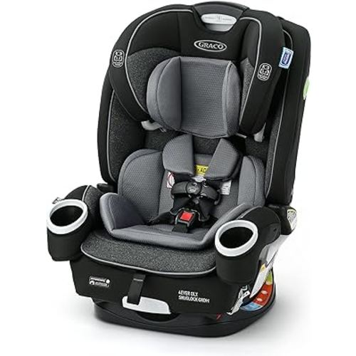 Graco 4Ever DLX SnugLock Grow 4-in-1 Car Seat | Featuring Easy Installation and Expandable Backrest, Richland