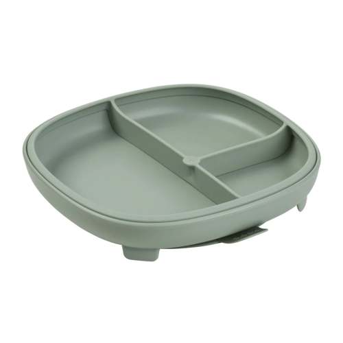 2-in-1 Suction Plate - Sage