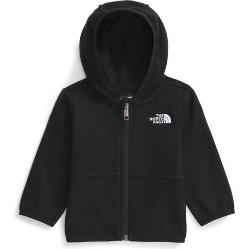 Baby Glacier Fleece Zip Hoodie, 3-6M, Tnf Black