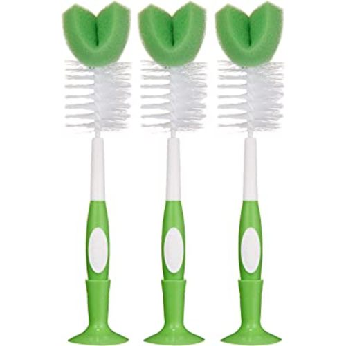 Amazon Brand - Mama Bear Bottle Brush (Pack of 3)