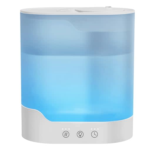 YOGIN humidifiers for Bedroom, 3L Ultrasonic Cool Mist Humidifiers for Home Baby NTop Fill Smart Air Humidifier Runs for up to 40 Hours