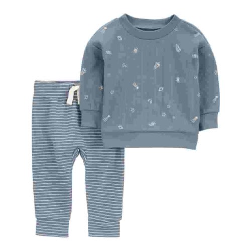 Carter's Child of Mine Baby Boy Outfit Set, 2-Piece, Sizes 0/3-24 Months
