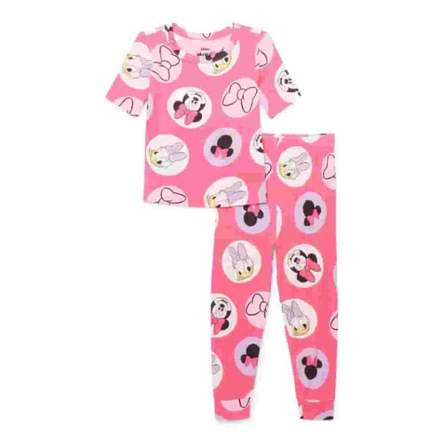 Character Toddler Viscose Unisex 2-Piece Pajama Set, Sizes 12M-5T