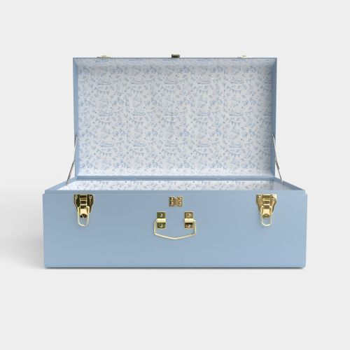 Grand Classic Trunk - Light Blue - Petites at Play / Embroidery