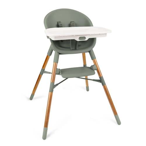 4-in-1 High Chair - Thyme Green