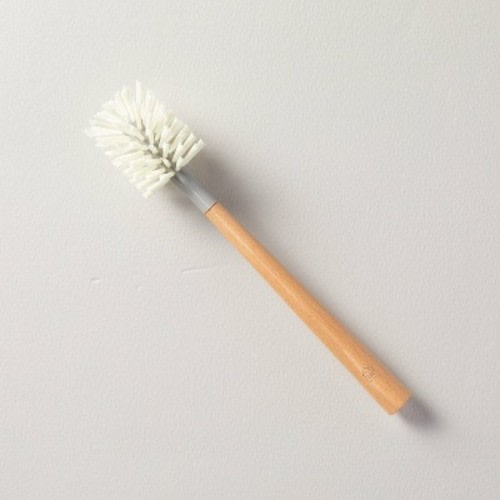 Nylon Bristle Bottle Brush - Hearth & Hand™ with Magnolia: Multi-Use Cleaning Tool for Glassware, Non-Abrasive