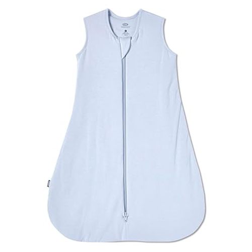 HALO SuperSoft Bamboo Wearable Blanket 1.5 TOG – Buttery Soft, Plush Baby Sleep Sack for Newborns, Infants & Toddlers, Hip-Healthy Design, Machine Washable, 0 – 6 Months, Small, Blue Fog