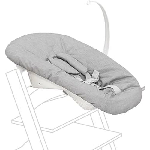 Amazon.com : Tripp Trapp Newborn Set, Grey - Convert The Tripp Trapp Chair into Infant Seat for Newborns Up to 20 lbs - Cozy, Safe & Simple to Use - Compatible with Tripp Trapp Models After May 2003 : Baby