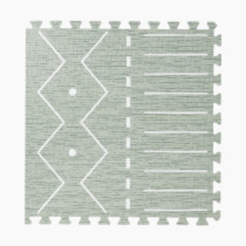 Toddlekind Haven Foam Play Mat | Berber Collection - Moss, 4X6