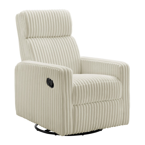 Oxford Baby Layton Manual Upholstered Glider Recliner Rocking Chair Swivel for Nursery & Living Room | Wayfair