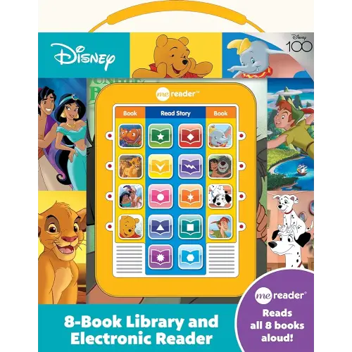 Disney Classic - Lion King, Finding Nemo, Aladdin and more! - Me Reader Electronic Reader and 8 Sound Book Library - PI Kids