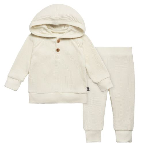 Modern Moments™ By Gerber Baby Neutral 2-piece Hoodie And Pant Set, Ivory, 0-3 Months