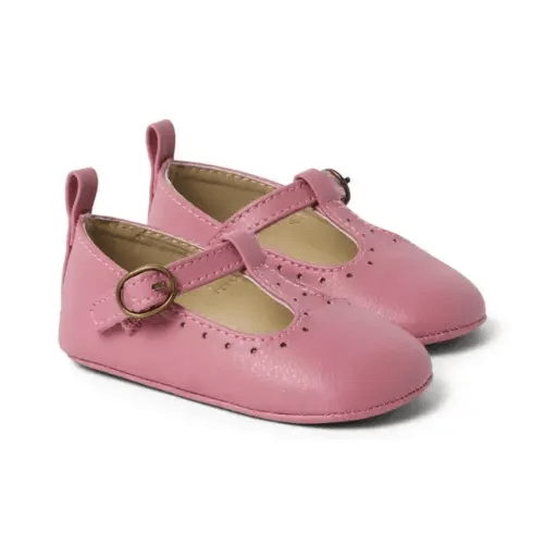 Newborn Sweet Rose Baby T-Strap Ballet Flat by Janie and Jack