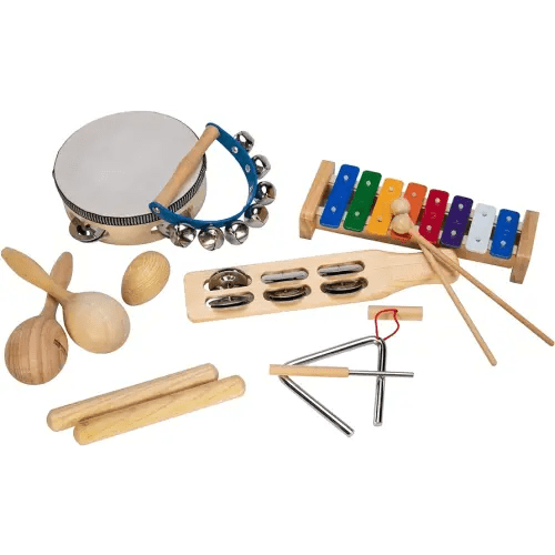 Fat Brain Toys Beethoven's Band Musical Set - Beginner Instruments for Ages 3+