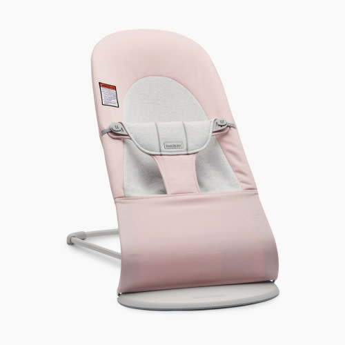 Baby Bjorn Bouncer Balance Soft - Cotton Jersey/Light Pink/Gray (2023)