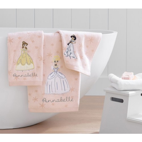 Disney Princess Bath Towels Set | Pottery Barn Kids