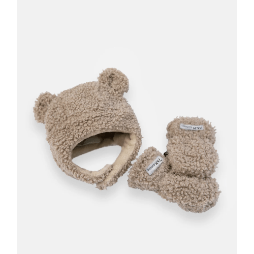 Cub Set - Teddy | Hat & Mittens