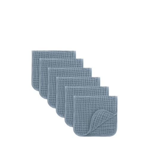 Muslin Burp Cloths - Pack of 6