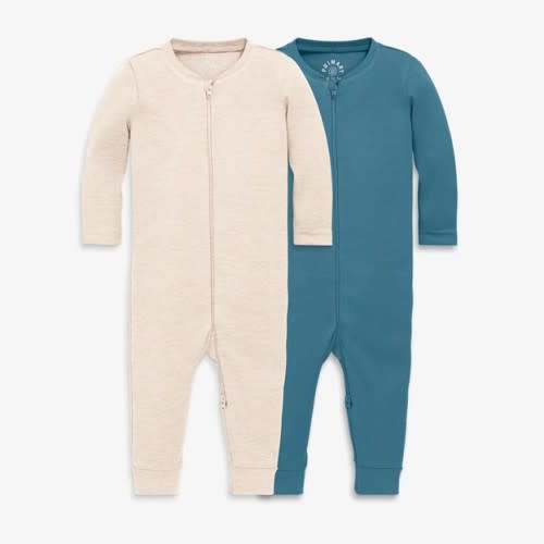 The Baby Organic Zip Romper 2-pack | Primary.com
