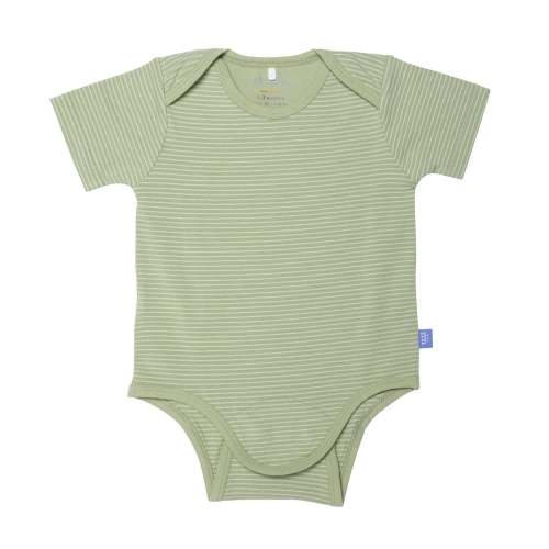 green tea skinny stripe CloudStretch™ magnetic bodysuit – Magnetic Me