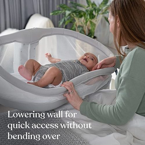 HALO BassiNest Swivel Sleeper 3.0, Baby Bassinet, Grey - 3.0 BassiNest