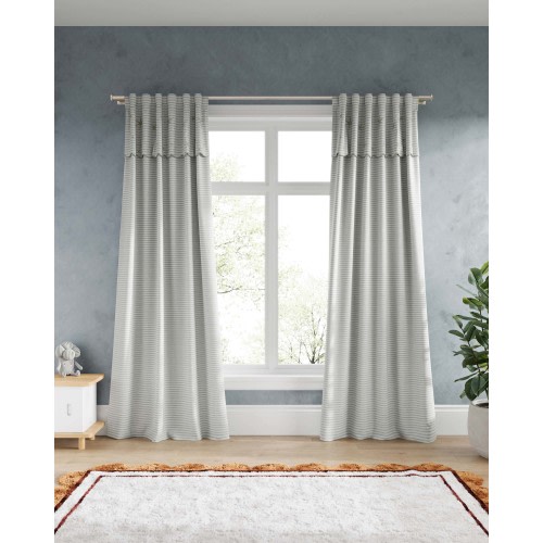 Scallop Valance Blackout Curtain