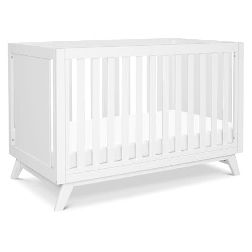Davinci Otto 3-in-1 Convertible Crib in White, Greenguard Gold Certified