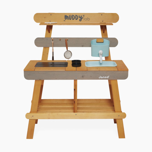 Janod Muddy Lab Outdoor Wooden Play Kitchen