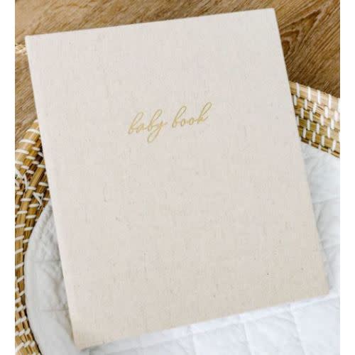 First Year Baby Memory Book - Sand