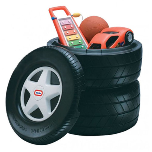 Classic Racing Tire Toy Chest