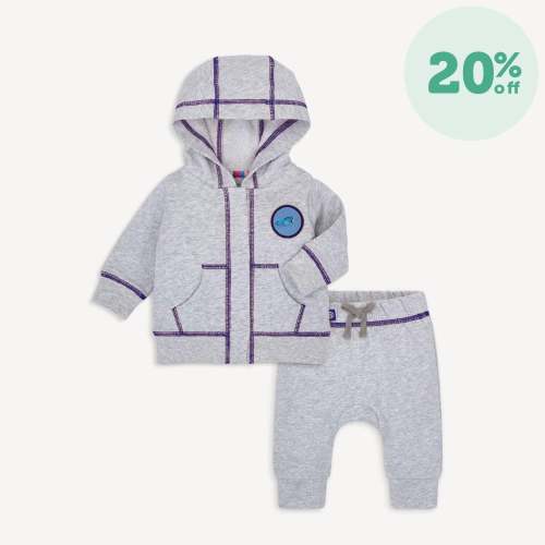 baby got track french terry magnetic hoodie + pant set – Magnetic Me