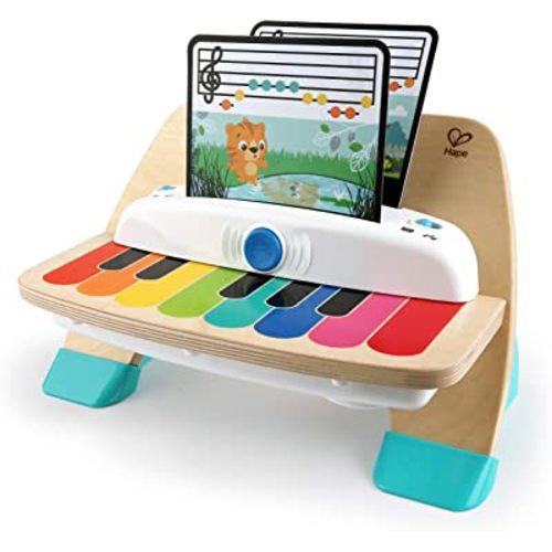 Baby Einstein and Hape Magic Touch Piano Wooden Musical Toddler Toy, Age 6 Months and Up
