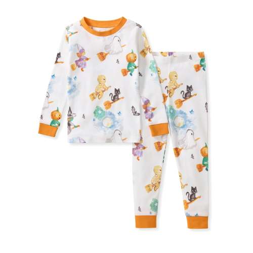 Happy Halloween Cotton Two-Piece Pajamas | Burt’s Bees Baby® – Burt's Bees Baby