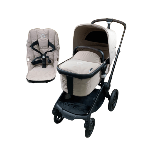 Bugaboo Fox 5 Stroller + Bassinet Bundle, Desert Taupe (OPEN BOX)
