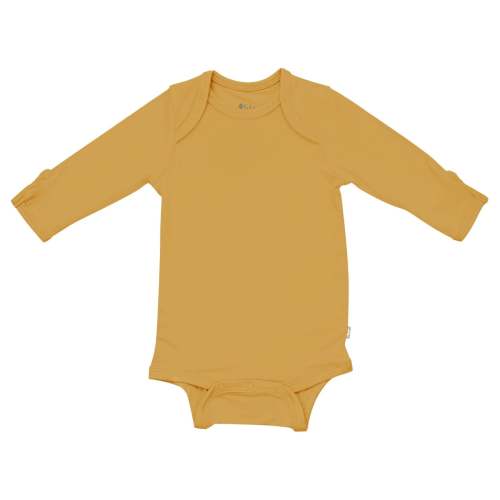 Long Sleeve Bodysuit in Marigold