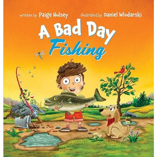 A Bad Day Fishing Hardcover – Picture Book, December 5, 2023