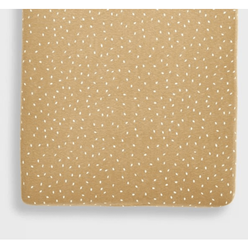 Organic Crib Fitted Sheet - Honey Rice &nbsp;| The Little Green Sheep ‐ The Little Green Sheep