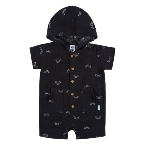 Gerber Baby & Toddler Boys' Hooded Romper - Sunrise - 3-6 Months