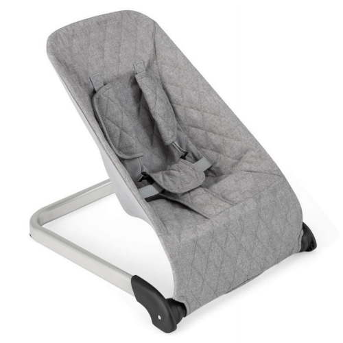 Kadyn Baby Bouncer,Rocker Chair Recliner,Baby Swing,Baby Bouncer Seat with Aluminum and Metal Frame-Light Gray