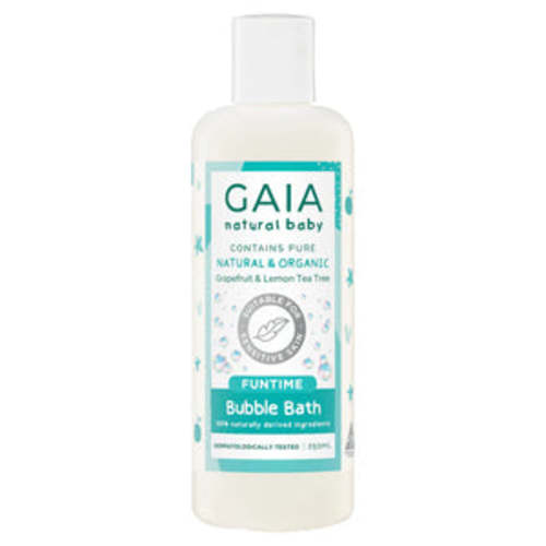 Gaia Funtime Bubble Bath 250ml | Baby Junction