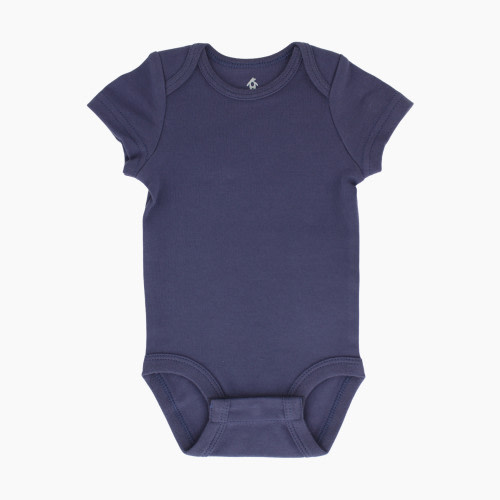 Snugabye Baby Organic Bodysuit - Folkstone Grey, Newborn