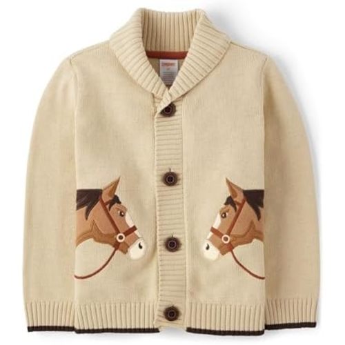 Gymboree Boys' and Toddler Long Sleeve Cardigan Sweaters